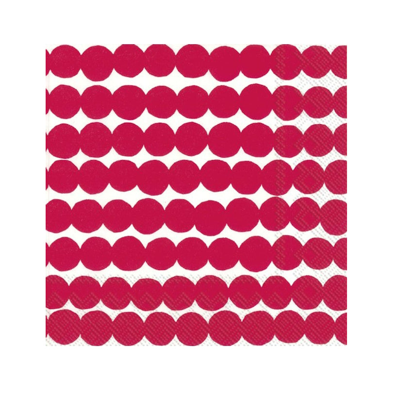 Marimekko-rasymatto-red-cocktail-napkin