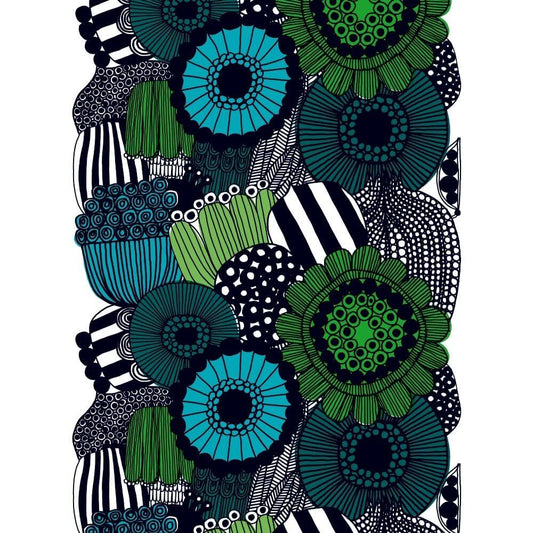 Marimekko Siirtolapuutarha Acrylic Coated Cotton Fabric