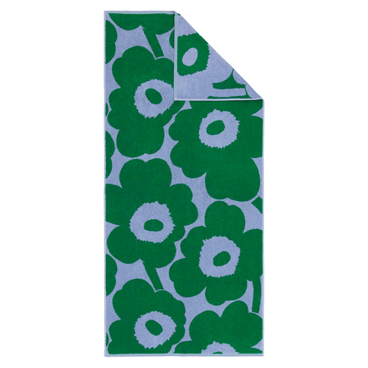 Marimekko Unikko Bath Towel Light Blue-Green