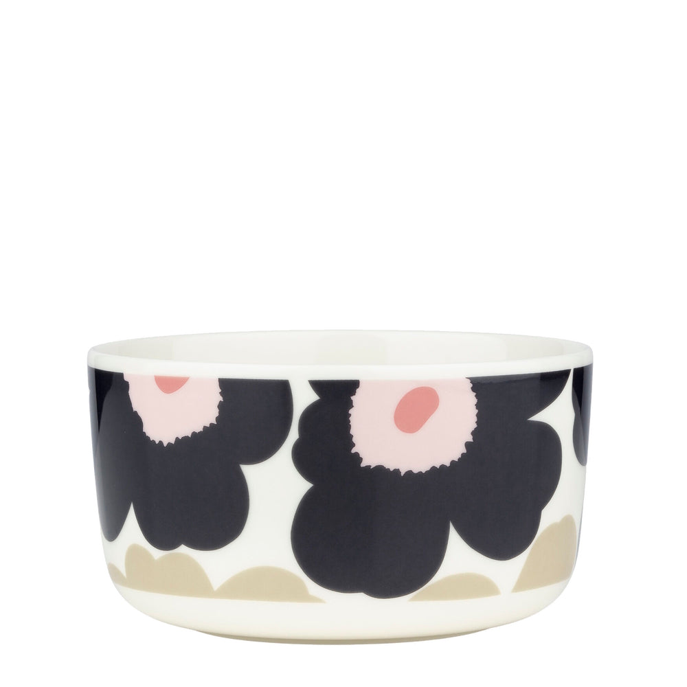 Marimekko Unikko Bowl 5dl Charcoal-Sand