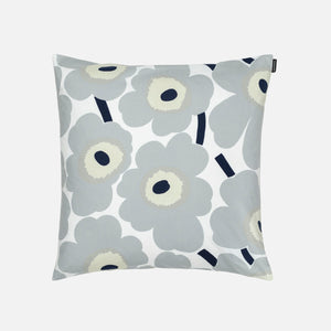 Marimekko Unikko Cotton Cushion Cover Grey