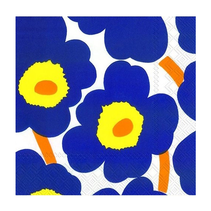 Marimekko Unikko Dark Blue Napkin