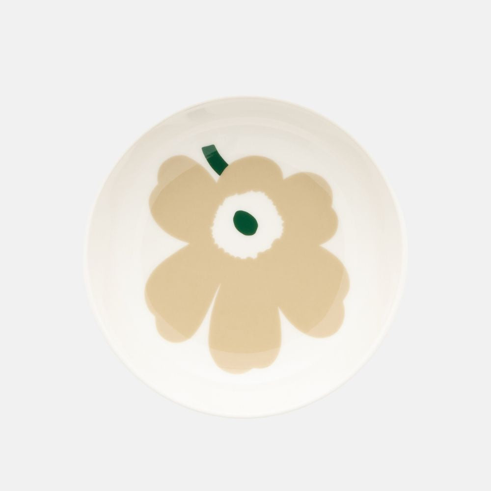 Marimekko Unikko Deep Plate 13cm Beige