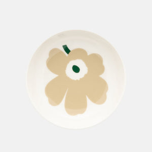 Marimekko Unikko Deep Plate 13cm Beige