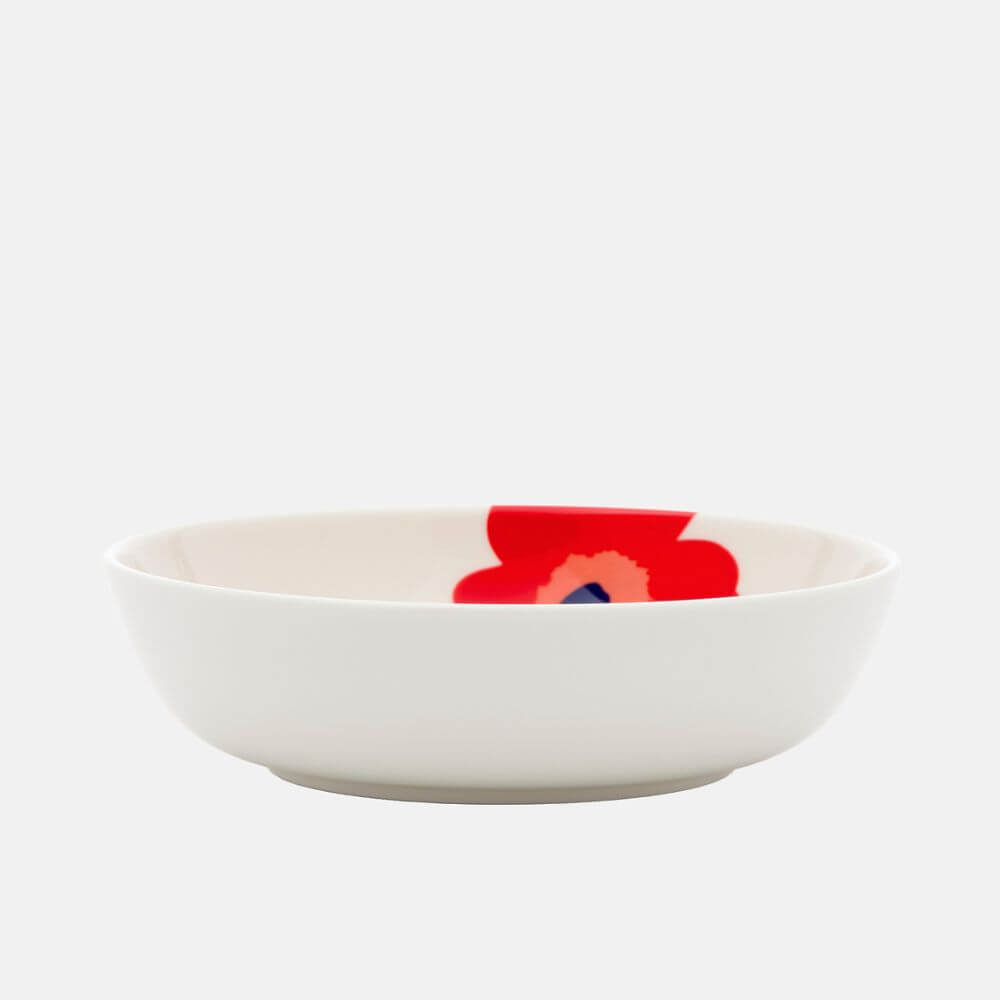 MarimekkoUnikkoDeepPlate16cmRed_1