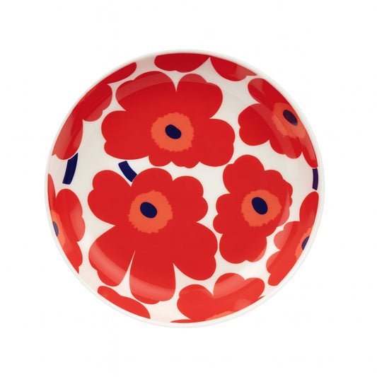 Marimekko Unikko Deep Plate 20.5cm Red
