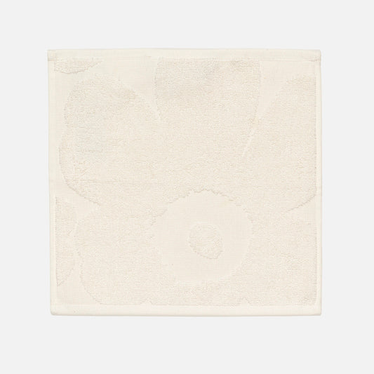 Marimekko Unikko Face Washer Ivory