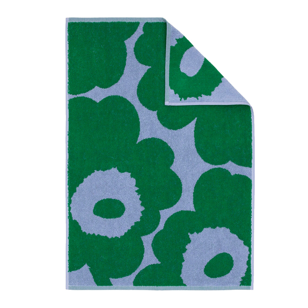 Marimekko Unikko Hand Towel Light Blue-Green