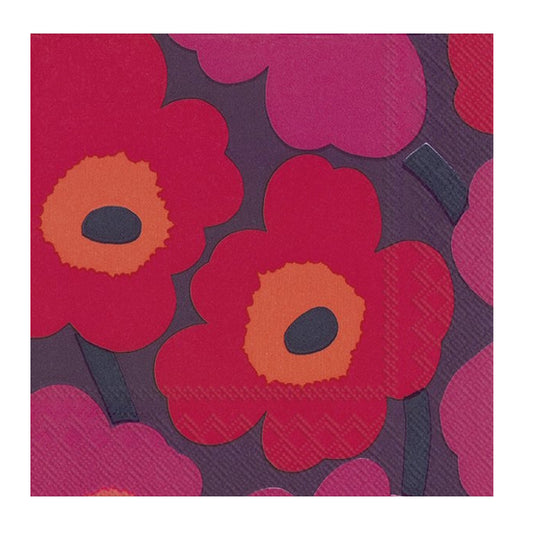 marimekko-unikko-mauve-napkin
