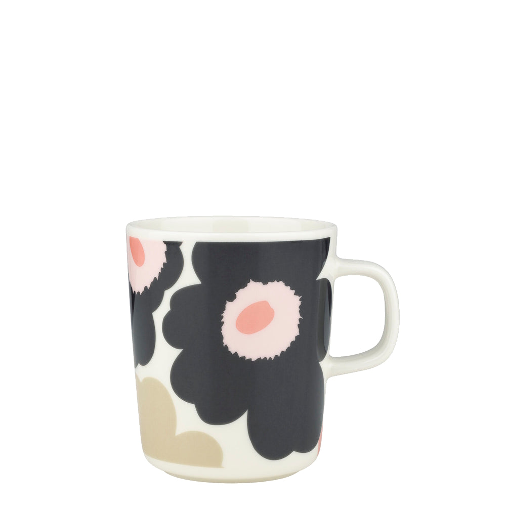 Marimekko Unikko Mug 2.5dl Charcoal-Sand