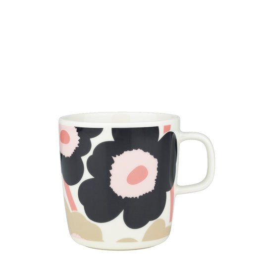 Marimekko Unikko Mug 4dl Charcoal-Sand
