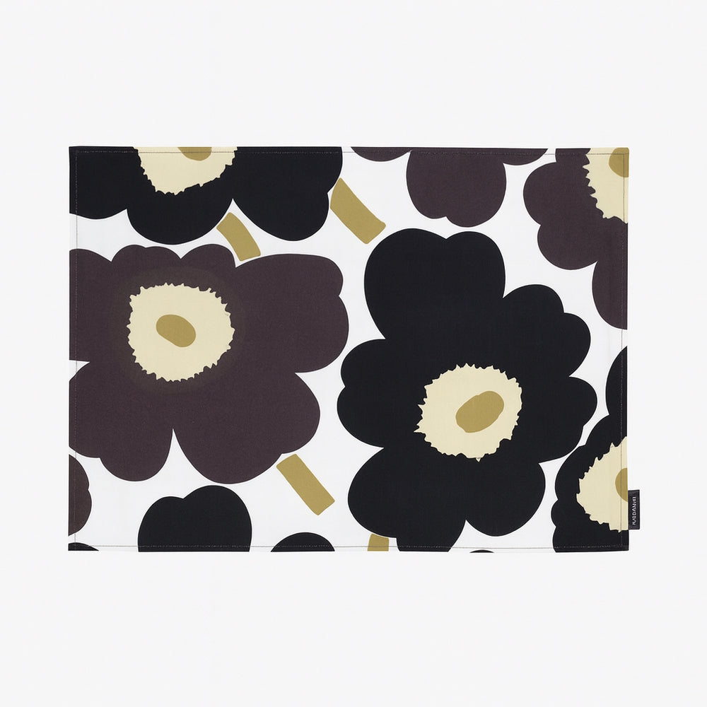 Marimekko Unikko Placemat Dark Grey