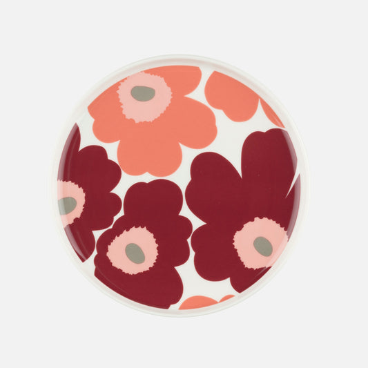 Marimekko-unikko-plate-cherry-20cm