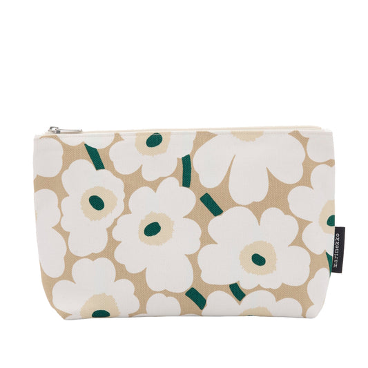 Marimekko Unikko Relle Cosmetic Bag Sand