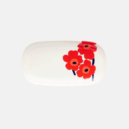 Marimekko Unikko Serving Plate Red