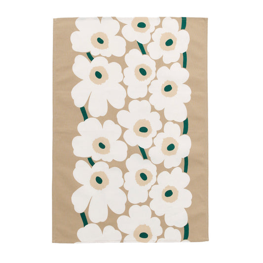 Marimekko Unikko Tea Towel Sand