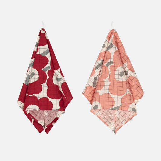 Marimekko-unikko-tea-towel-set-2pk