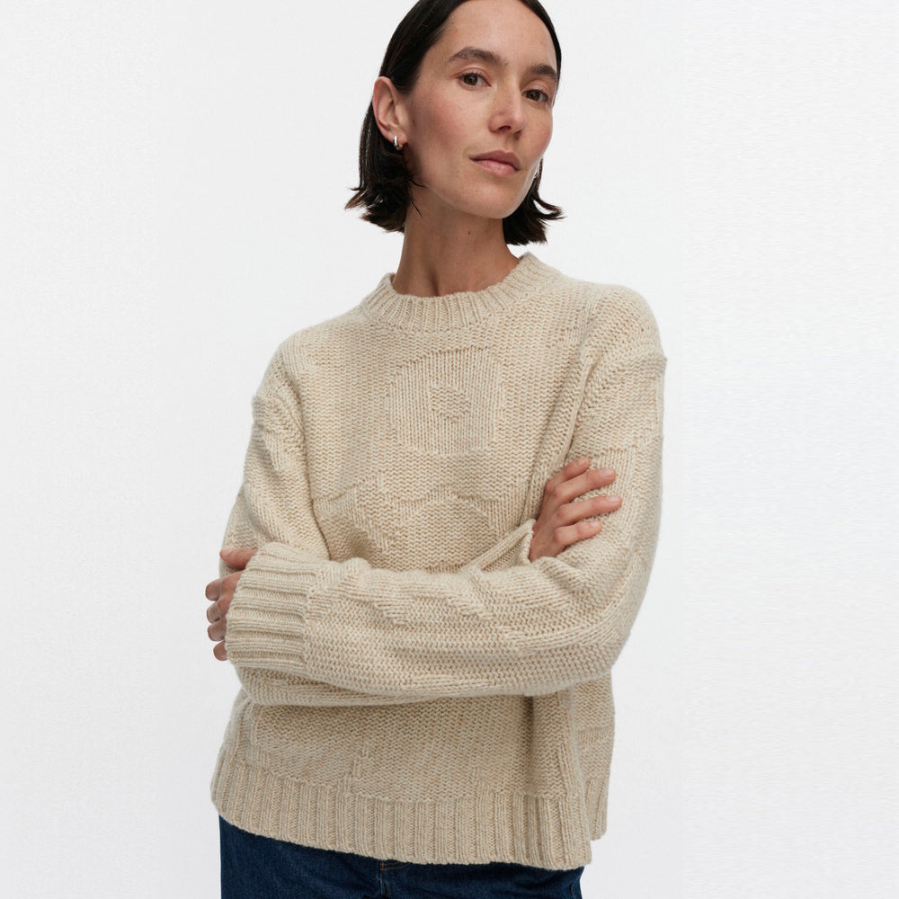 Marimekko Vainu Unikko Wool Jumper