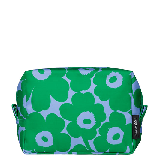 Marimekko Vilja Unikko Cosmetic Bag Light Blue-Green