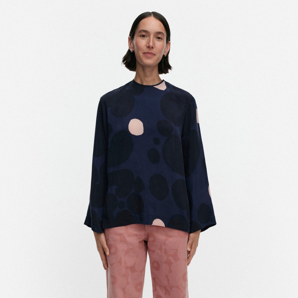 Marimekko Koota Keidas Cupro Blouse