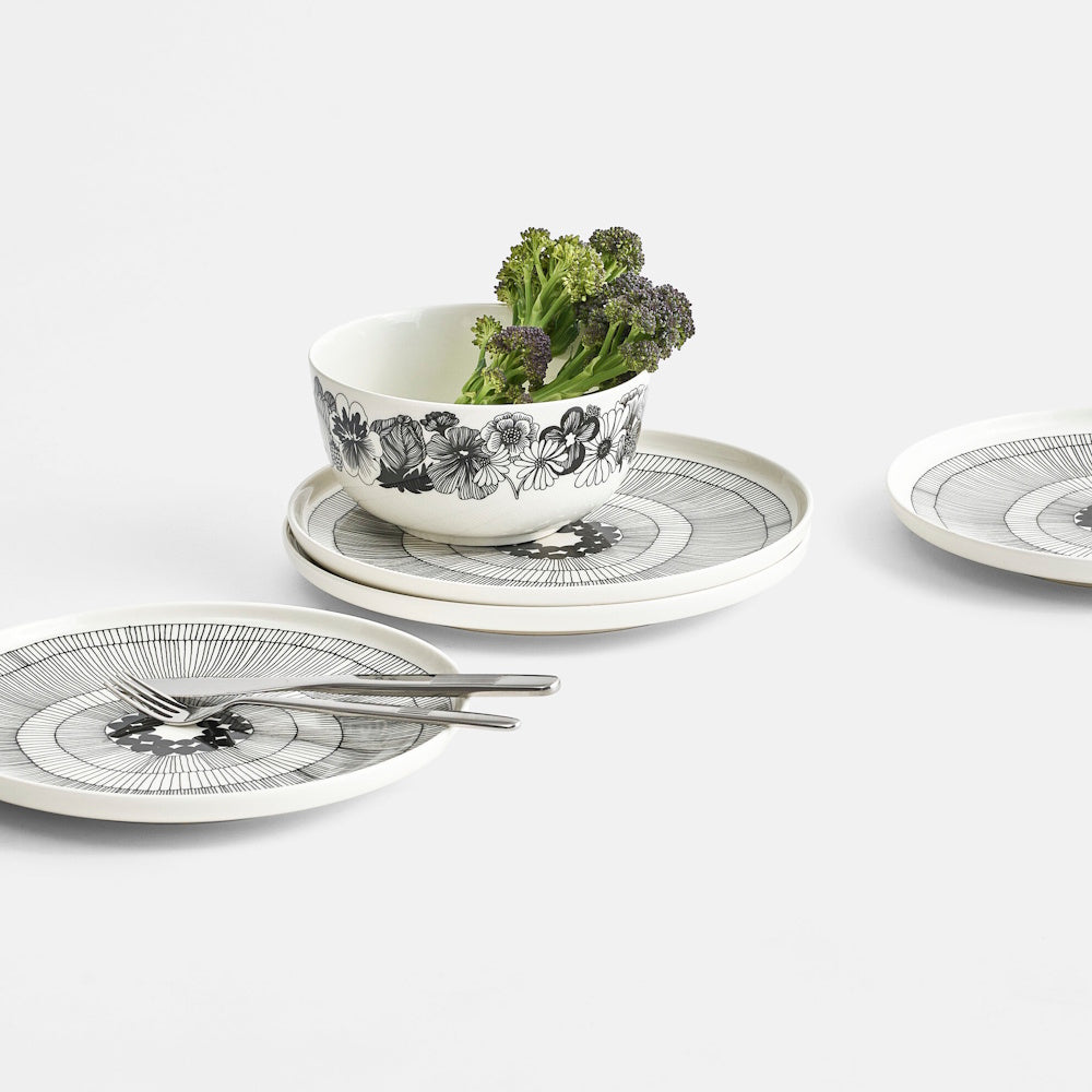 Marimekko Oiva Plate Flower 25cm