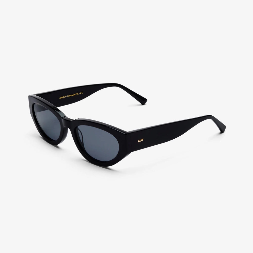 Messy Weekend Audrey Sunglasses Black-Grey