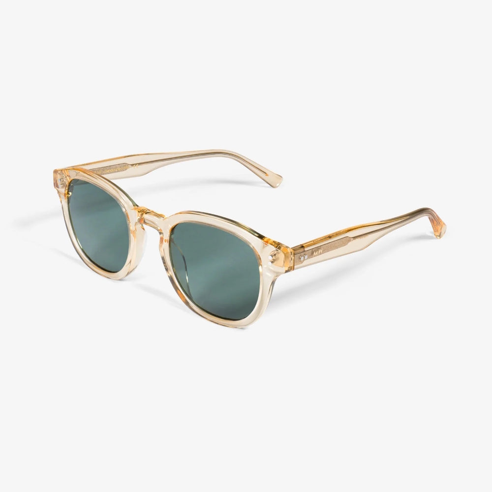 Messy Weekend Bille Sunglasses Champagne-Green