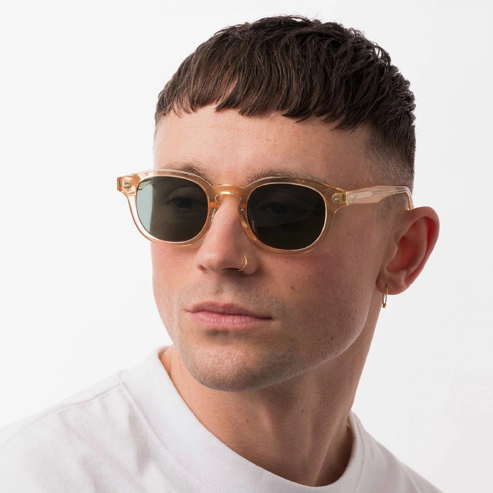 Messy Weekend Bille Sunglasses Champagne-Green