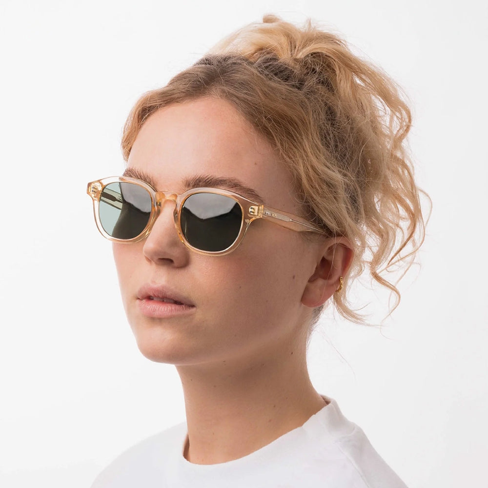 Messy Weekend Bille Sunglasses Champagne-Green