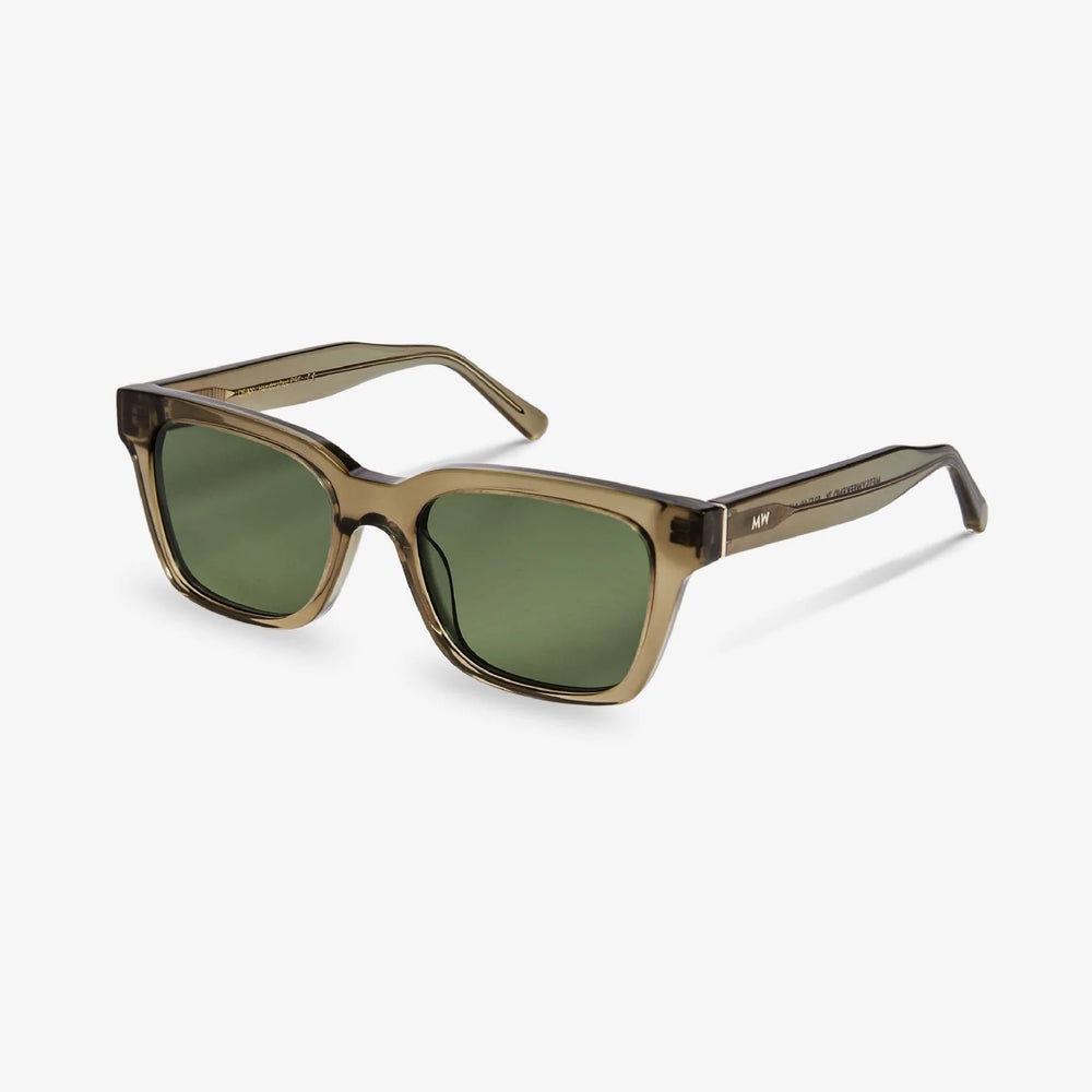 Messy Weekend Dean Sunglasses Bottle-Green