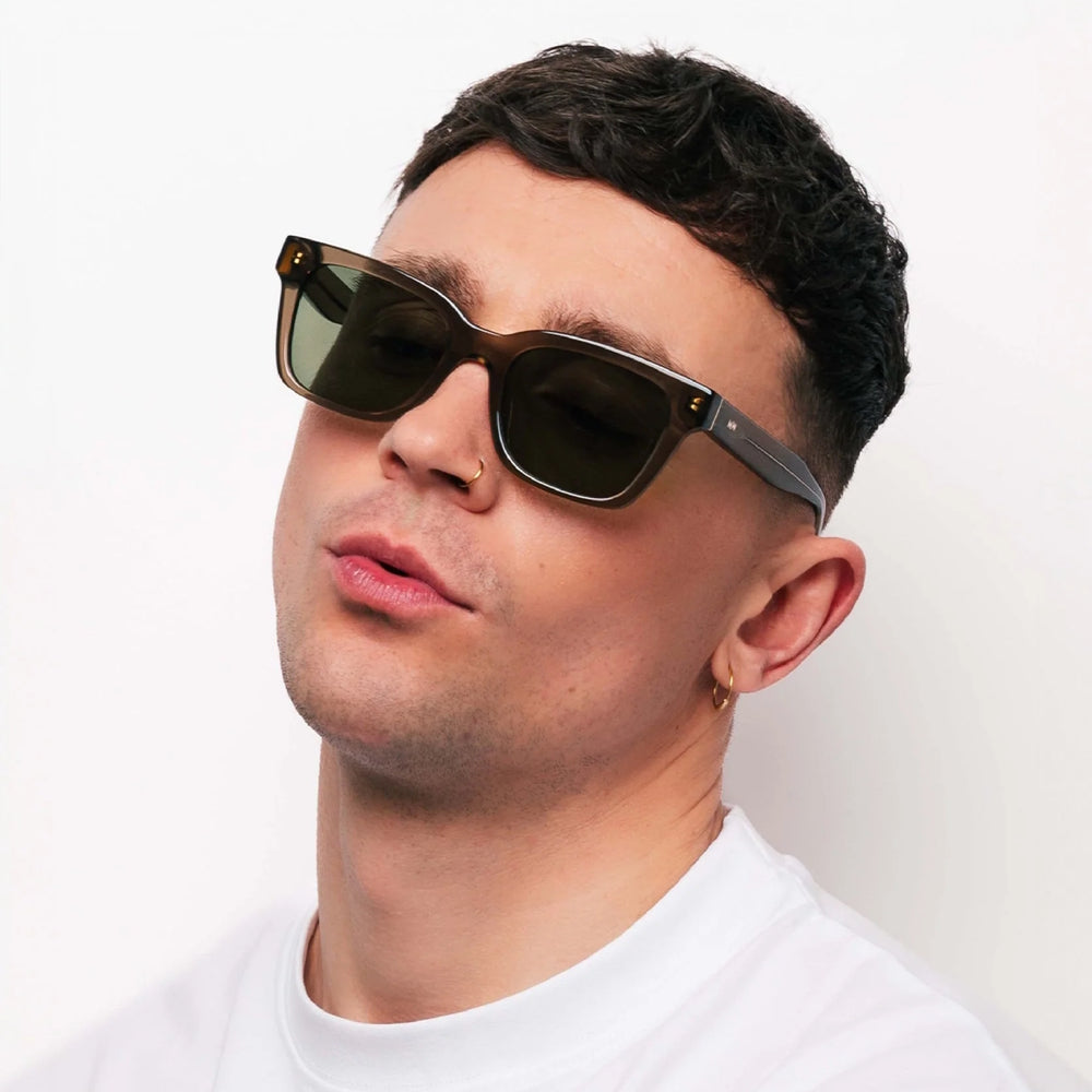 Messy Weekend Dean Sunglasses Bottle-Green