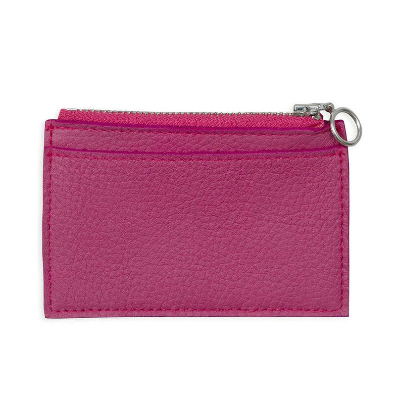 Miiko Card Wallet Leather Pink