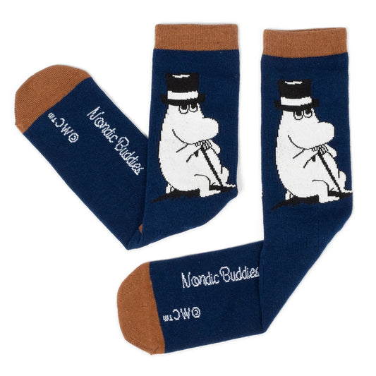 Moominpappa Happiness Mens Socks Navy