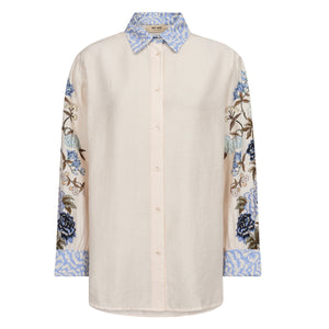 Mos Mosh Abila Saku Shirt Ecru