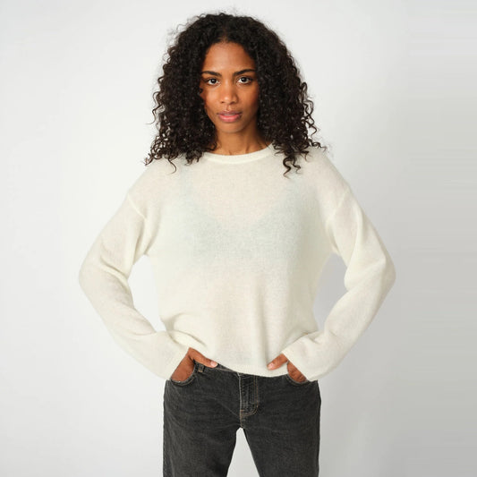 Mos Mosh Mape Knitted Jumper Ecru