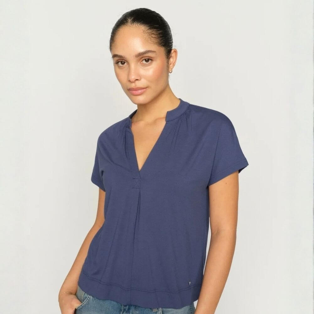 MosMoshShiraT-ShirtCrownBlue-LSFront_1
