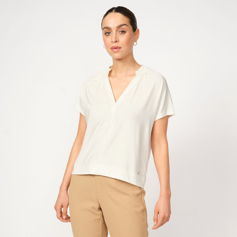 Mos Mosh Shira T-Shirt Ecru