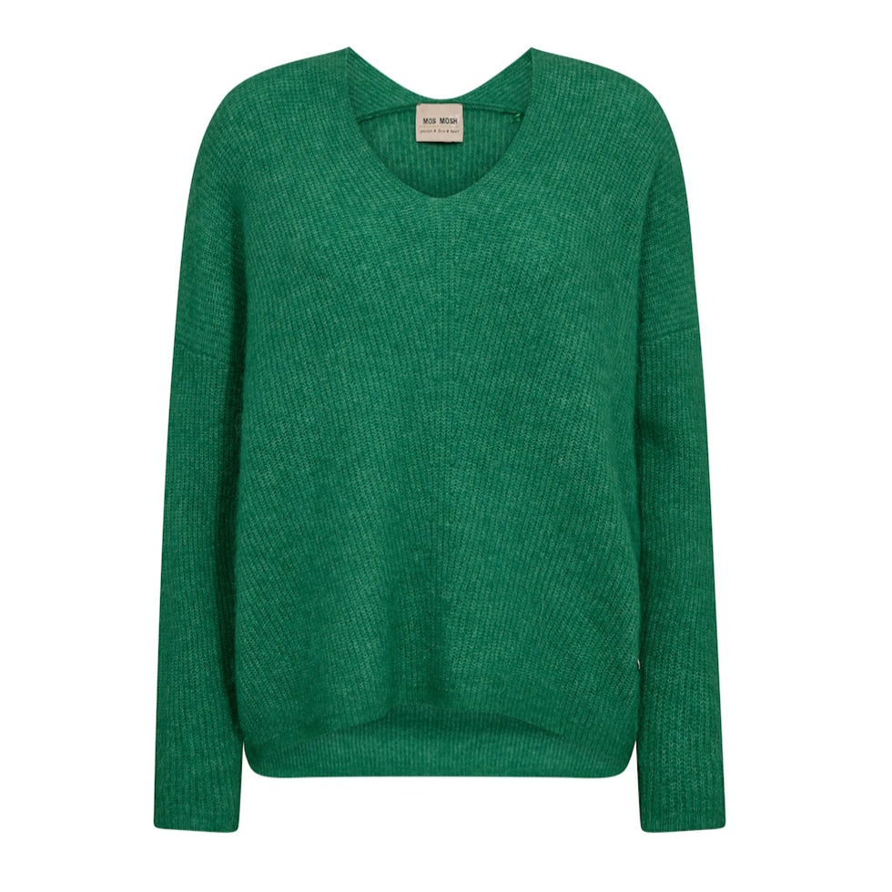 Mos Mosh Thora V-Neck Knitted Jumper Amazon