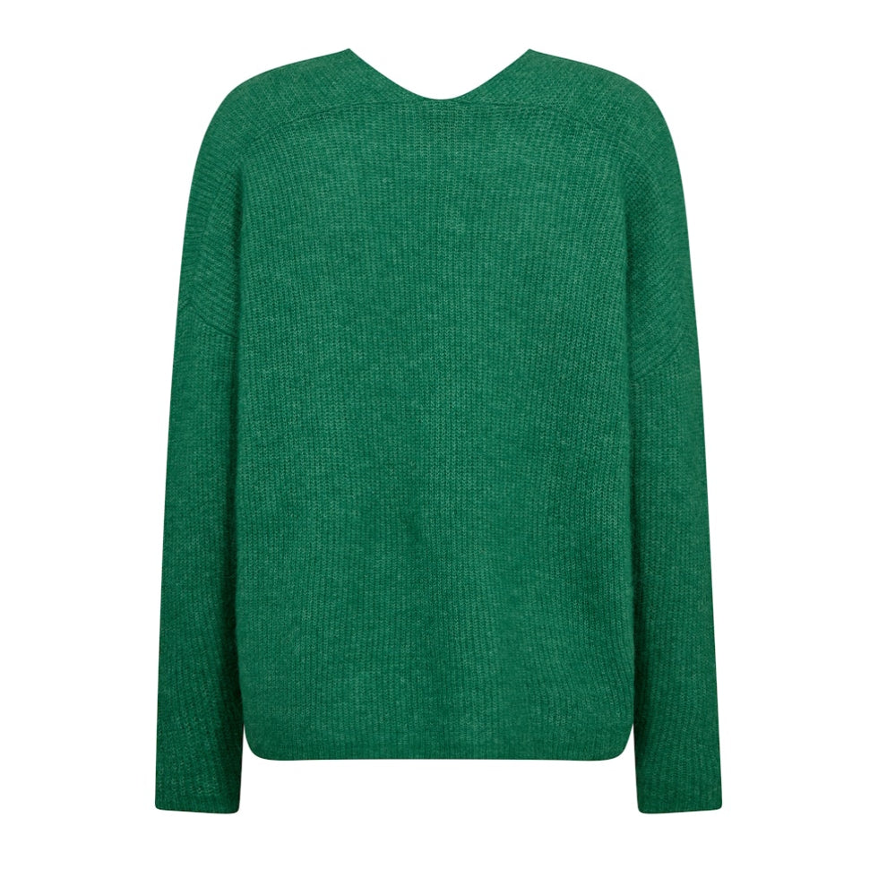 Mos Mosh Thora V-Neck Knitted Jumper Amazon