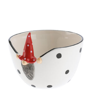 Naasgransgarden Peek-a-Boo Santa Bowl 10cm