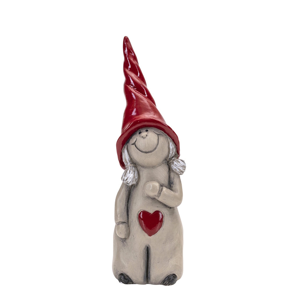 Naasgransgarden Peek-a-Boo Santa Girl 14cm