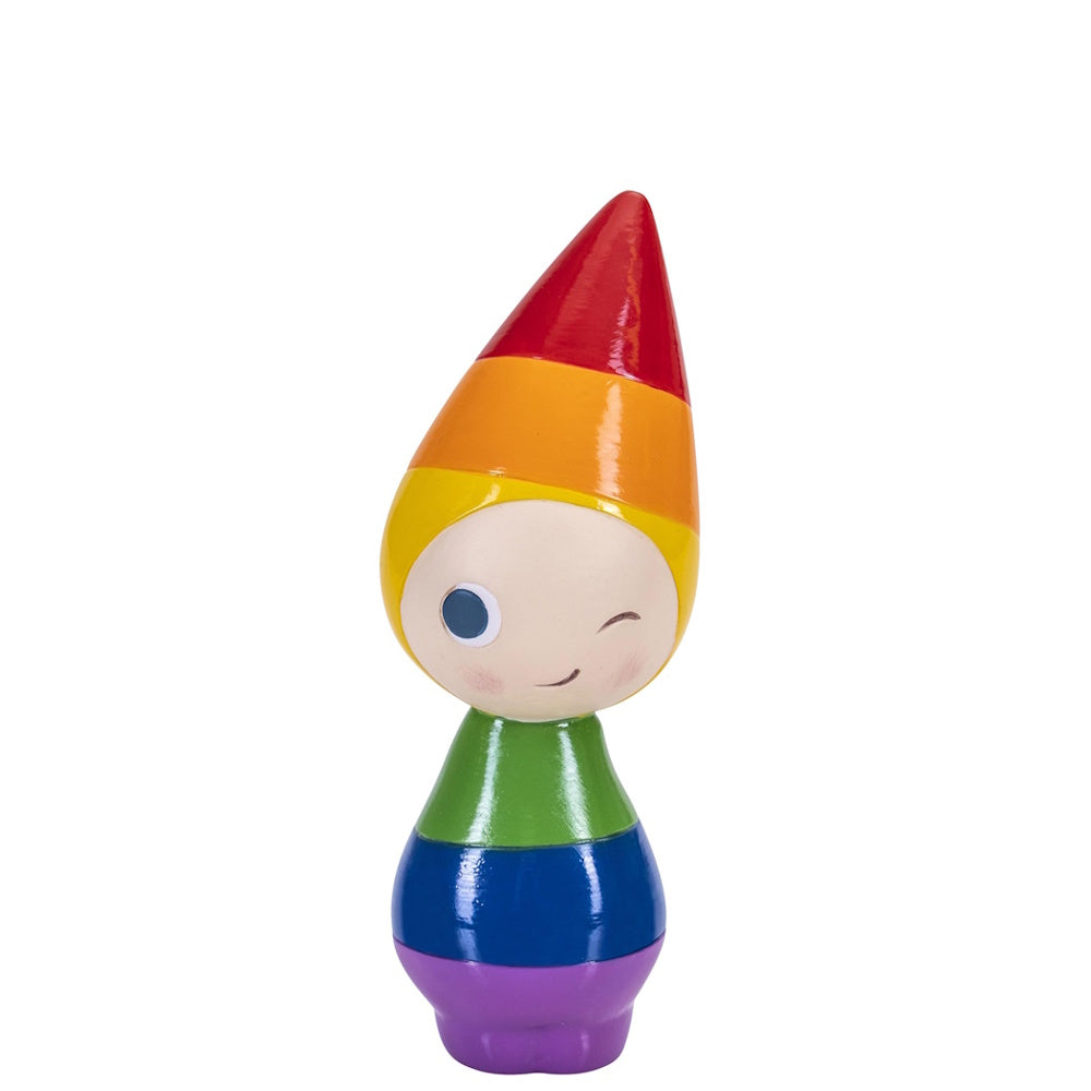 Naasgransgarden Peggy Winking rainbow 11cm