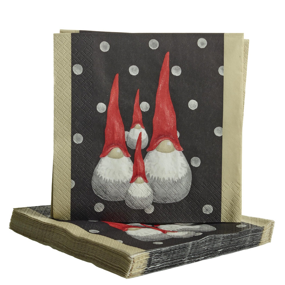 Naasgransgarden Santa High Hat Napkins 25x25