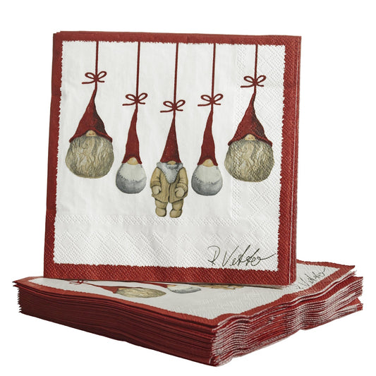 Naasgransgarden Santa Paper Napkin 25x25