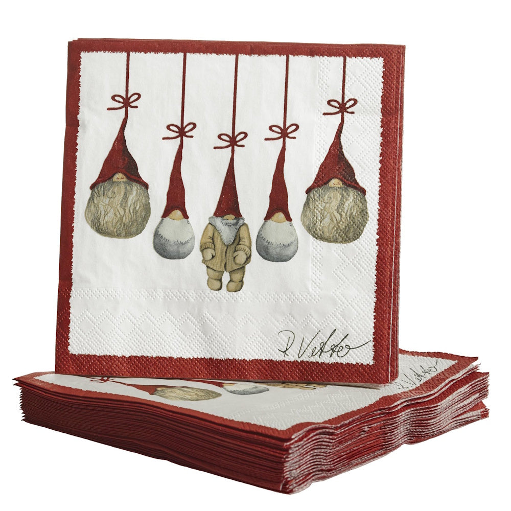 Naasgransgarden Santa Paper Napkin 33x33cm