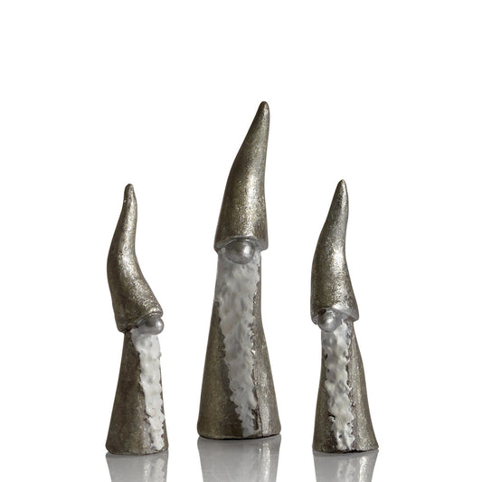 Naasgransgarden Tall Santa Silver 3pcs