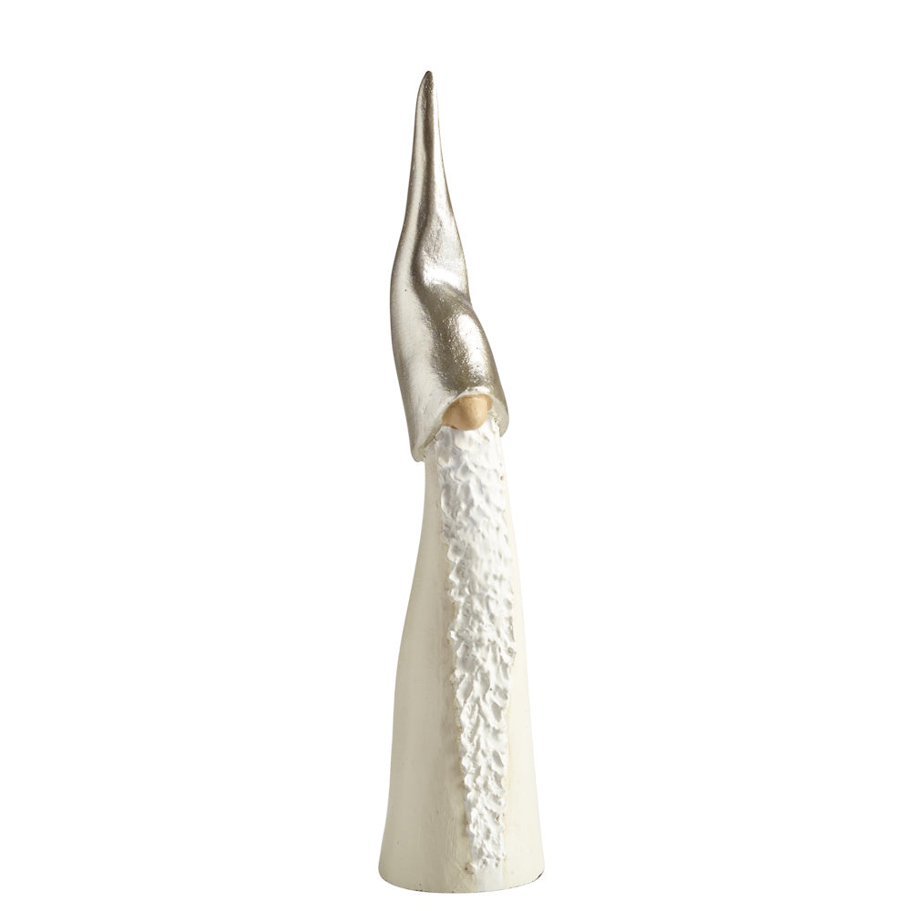 Naasgransgarden Tall Santa White 18cm