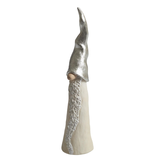 Naasgransgarden-tall-santa-white-24cm