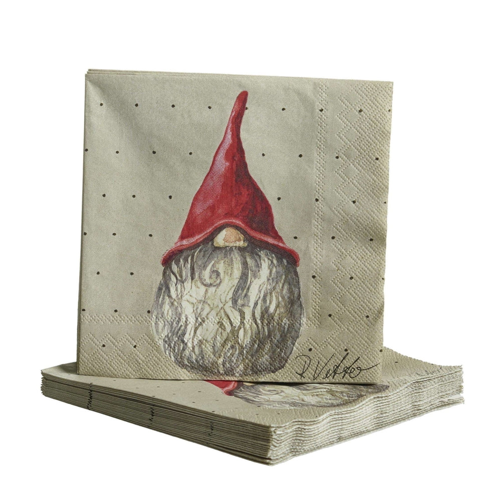 Naasgransgarden Herman Santa Napkins 25x25