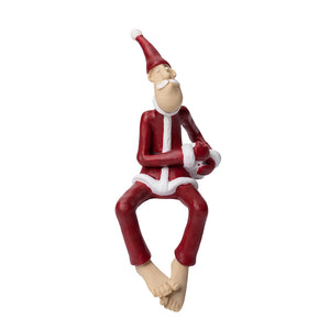 Naasgransgarden Santa Ove with Gift 12cm